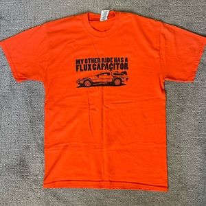 Jerzees Heavyweight Blend Graphic Shirt My Other Ride Has A Flux Capacitor